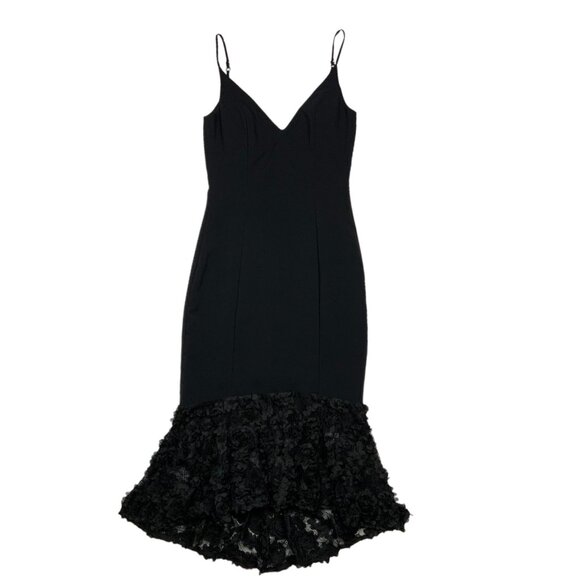 Maria Bianca Nero Slip Dress 2 Black Midi - Picture 12 of 12